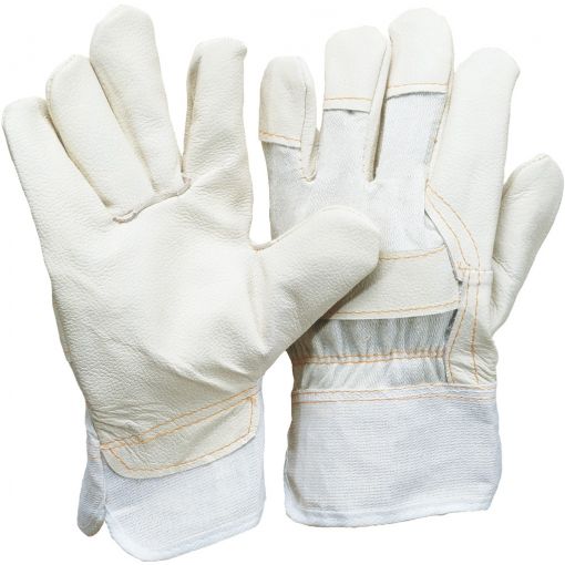Kožne rukavice 1138, svijetle | Kožne radne rukavice