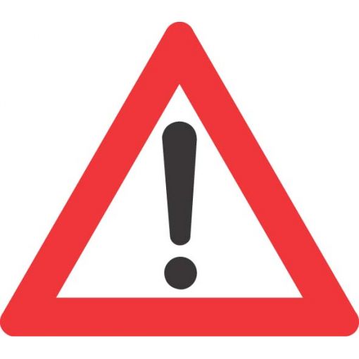Prometni znak § 50/16, „Druge opasnosti“ | Gradilišni prometni znakovi, Cestovni prometni znakovi