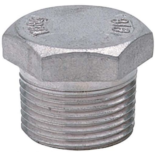 Čep sa šesterokutnom glavom od nehrđajućeg čelika br. 290, vanjski navoj | Priključci od nehrđajućeg čelika