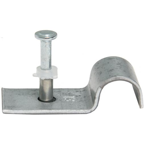 Metalna stezaljka s prethodno montiranim čavlom | Obujmice za držanje, obujmice za cijevi
