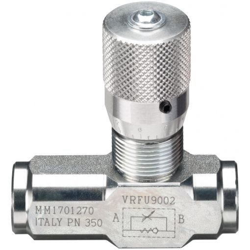 Prigušno-nepovratni ventil VRFU 90 | Regulator količine protoka